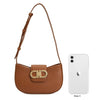 SALVATORE FERRAGAMO Gancini Damen Schultertasche 137985208 [P]