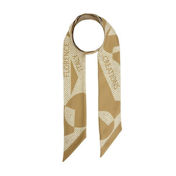 SALVATORE FERRAGAMO シルクスカーフ 321116 0783717 137985211