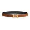 HERMES Gürtel mit H-Schnalle, wendbar, doppelseitiges Lederband 32mm H073967CAAA 154420905 [P]