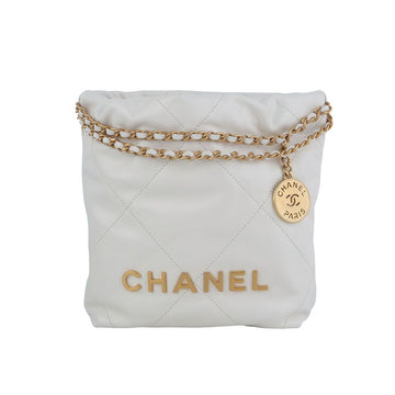 CHANEL AS3980 22 Shiny Kalfskin Mini-Crossbody 35142Y 138076946