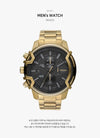 Diesel Griffed Chronograph Men's Metal Watch 147329772 [P]