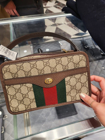 Gucci GG Supreme Ophidia Women's Messenger Mini Crossbody Bag 779890 138144450
