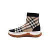 BURBERRY 8059640 キッズ デニム チェック ソックス スニーカー 9 138146630 [P]