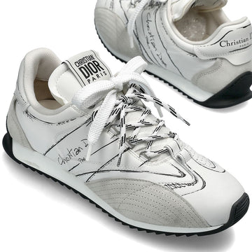 DIOR Luckychance De Sketch Sneakers 260mm 10W 138158986