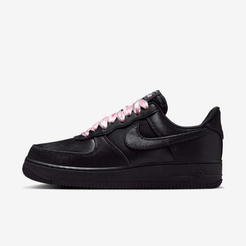 Nike Air Force 1 Low Women's Black Satin 138162368