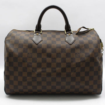 LOUIS VUITTON N41523 ダミエ エベン キャンバス スピディ35 トートバッグ 138165442