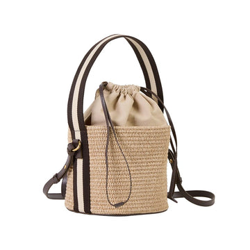 MIADAMA Paglia Rafia Bucket Bag 138166031
