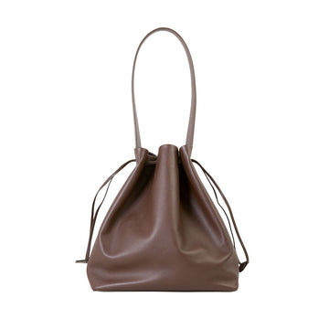 MIADAMA Ledertasche Bucket Bag Braun 138166102