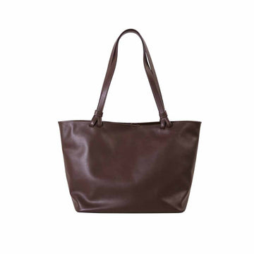 MIADAMA Terrazza Leather Shopper Bag Brown 138166127