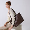 MIADAMA Terrazza Leather Shopper Bag Brown 138166127 [P]