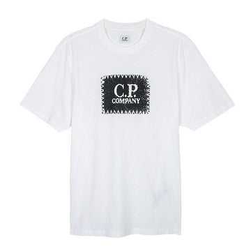 CP Company Men's Short Sleeve T-Shirt White 18CMTS029A 005100W 103 138170789