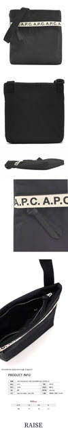 APC サコッシュ ロゴストリップ クロスバッグ PAACL H61384 LZZ 50334815 [P]