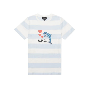 APC Damen Dolphin Stripe T-Shirt 22SS F26092 IAB 50334922