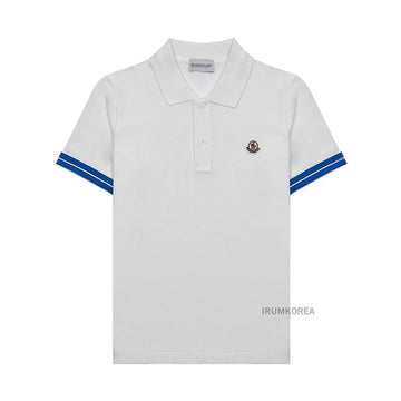MONCLER Kinder Poloshirt mit Logopatch 138172698