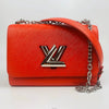 Louis Vuitton Twist Epi Coclico Silver Shoulder Bag M50523 138218843 [P]