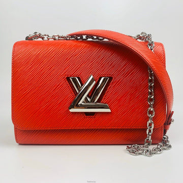 Louis Vuitton Twist Epi Coclico Silver Shoulder Bag M50523 138218843