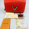 Louis Vuitton Twist Epi Coclico Silver Shoulder Bag M50523 138218843 [P]