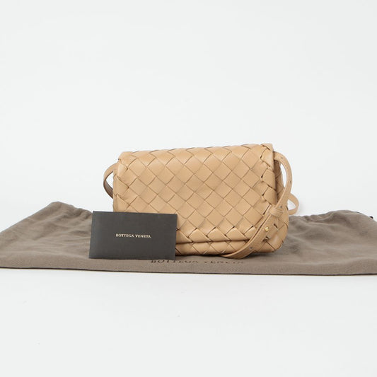 BOTTEGA VENETA Flap Mini Schulter Crossbody Tasche 609412 137986460 [P]