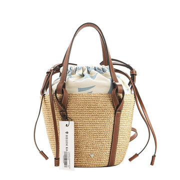 Helen Kaminski 25SS (51998 BISOU MINI BASKET NATURAL CUO) Women's Tote Bag 138227250