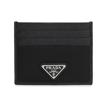 PRADA Nylon Saffiano Herren Kartenhalter 103867169