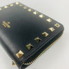 Valentino Rockstud Black Medium Wallet 138274452 [P]