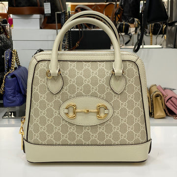 GUCCI Horsebit 1955 Limited Edition Weiße Crossbody Tasche 677367 138288758