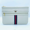 GUCCI Ophidia Dreistreifen Clutch Bag Weiß 517551 138297201 [P]