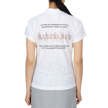 MARK & LONA Golfbekleidung Damen Kurzarmshirt MLW 5A AA03 WEISS 138213406