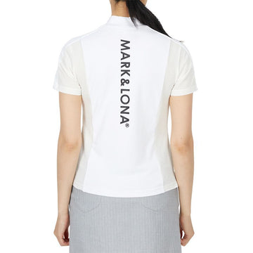 MARK & LONA ゴルフウェア レディース 半袖Tシャツ MLW 5A AA05 ホワイト 138213414