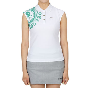 MARK & LONA Golfbekleidung Damen Poloshirt ärmellos MLW 5A AP06 WEISS 138213418