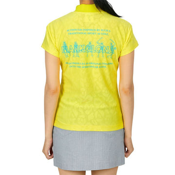 MARK & LONA Golfbekleidung Damen Kurzarm T-Shirt MLW 5A AA03 GELB 138213407