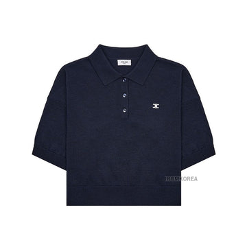 CELINE 女性用クロップポロTシャツ 138308872