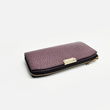 BURBERRY Continental Geldbörse in Dusty Mauve Grain 12345 138334104