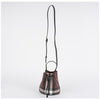 BURBERRY ジャイアントチェックミニドローストリングバケットバッグ 8112238 138334163 [P]