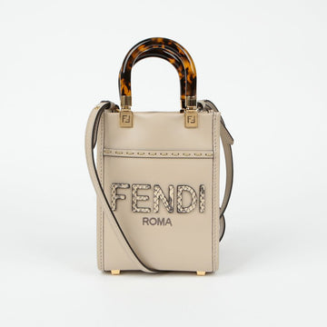 Fendi 8BS051 Sunshine Mini Tote Shoulder Bag 138169596