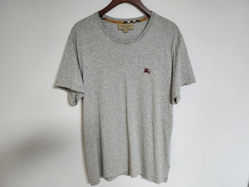 BURBERRY XL グレー騎士刺繍半袖Tシャツ 8003830 138363560