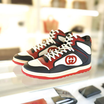 Gucci Men's Sneakers Fabric Black White 762060 AACN5 1050 138365550