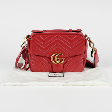 Gucci 498100 GG Marmont Web Strap Tote Shoulder Bag 138229517