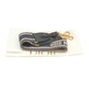 Dior Black Christian Paris Embroidered Shoulder Strap / S8540CBTE_M911 138372459 [P]