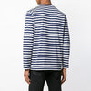 COMME DES GARCONS Navy Rotemblem Border T-Shirt AZ-T010-051 45117977 [P]