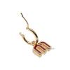 MIU MIU Enameled Metall Ohrringe SS25 5IO102 2F6T F0011 138381570 [P]