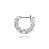 Swarovski Matrix Small Hoop Earrings 146710455 [P]