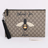 Gucci Bee Printed Medium Strap Clutch Bag 473904 138407981 [P]