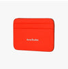 ACNE STUDIOS CG0262 NEON RED カードホルダー 138409112 [P]