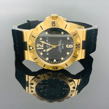 Bulgari Diagono Scuba Automatic 18k Watch SD38G 138416812