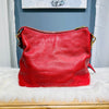 PRADA BR5088 Rot Vitello Dino Hobo Schultertasche 138417551 [P]