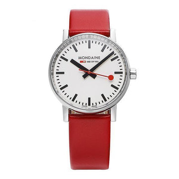 MONDAINE Railway Evo2 Leather Watch 153245406 [P]