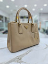 Prada Saffiano Medium Tote Bag Sand Beige 1BA863 138432668 [P]