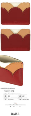 CHLOE Kartenhalter in Dunkelrubin CHC22UP204H38 615 44749445 [P]