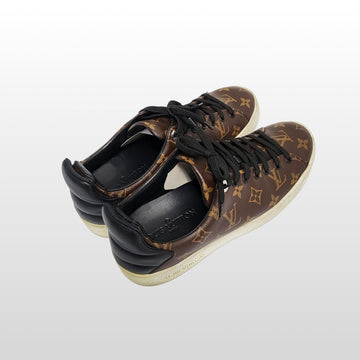 LOUIS VUITTON モノグラム1A1GMX 260mm フロントロー スニーカー ブラウン 1A1GMX 138468708